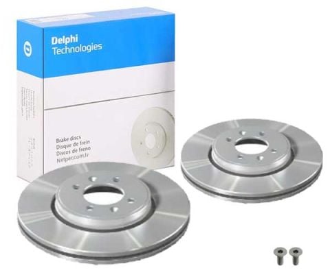 Renault Clio 5 1.0TCe 90 2020-2025 Delphi Ön Disk 280mm 2 Adet