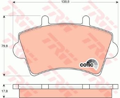 Renault Master 2 2.5dCi 2003-2010 TRW Ön Balata