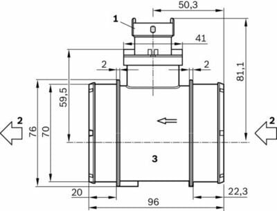 Lancia Delta 1.6MJ 2011-2014 Bosch Hava Akış Metre HFM7-4.7RP