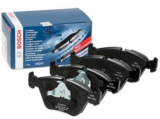 BMW 5 E60 525D 2.5 2004-2007 Bosch Arka Balata NETPAR23550