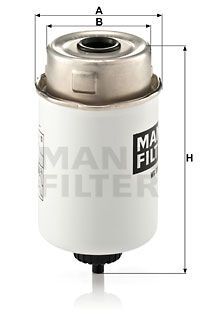 Land Rover Range Rover 3 3.6TD 2009-2013 MANN Mazot Filtresi