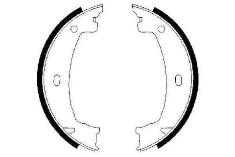 BMW 3 E46 320i 2.0 1998-2002 Bosch El Fren Balatası