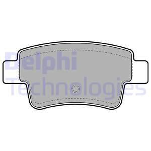 Citroen C4 Grand Picasso 1.6HDi 2006-2013 Delphi Arka Balata NETPAR24540
