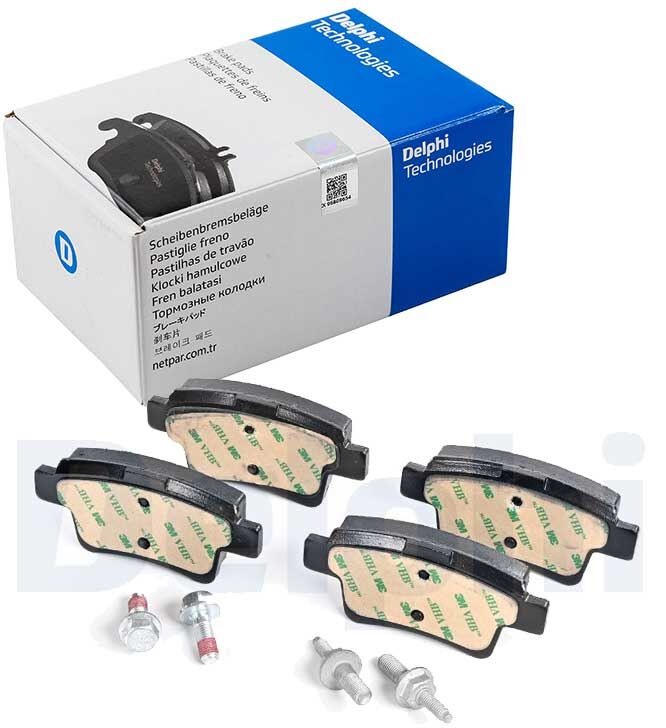 Citroen C4 Grand Picasso 1.6HDi 2006-2013 Delphi Arka Balata NETPAR24540 (9HL-9HR-9HY-9HZ)