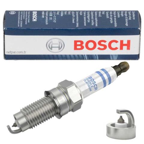 Volkswagen Touareg 3.2 2002-2006 Bosch Çift Platin Buji NETPAR8184 6 Adet (AZZ-BMV)