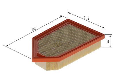 Ford Puma 1.0 EcoBoost 2019-2025 Bosch Hava Filtresi