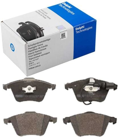 Volkswagen Passat 1.6TDI 88-77 kw 2009-2020 Delphi Ön Balata NETPAR23912 (CAY-DCX-DCZ)