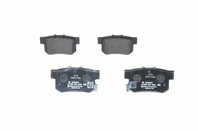 Honda Civic 1.4 1999-2005 Bosch Arka Balata NETPAR23736