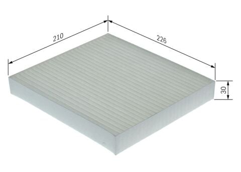 Hyundai Tucson 1.6T-GDI 2021-2026 Bosch Polen Filtresi