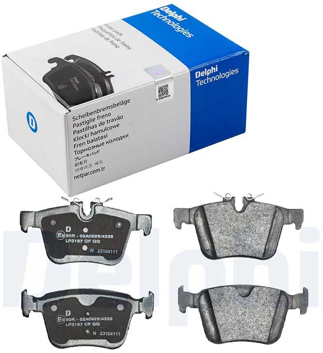 Volvo XC60 2.0 T8 2018-2022 Delphi Arka Balata NETPAR22142