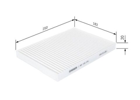 Renault Koleos 2.0dCi 2008-2016 Bosch Polen Filtresi
