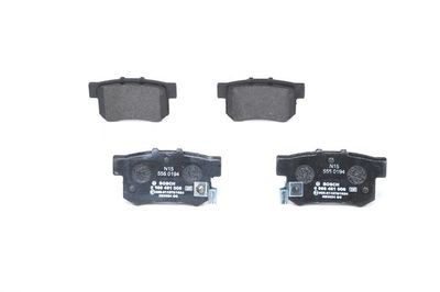 Honda CR-V 2.0 2002-2005 Bosch Arka Balata NETPAR23736