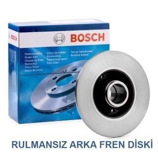 Renault Clio 3 1.6 2005-2011 Bosch Arka Disk Rulmansız 240mm 2 Adet (K4J-K4M)