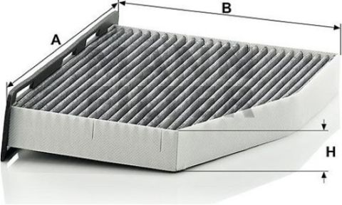 Skoda Superb 1.9TDI 2008-2010 MANN Karbonlu Polen