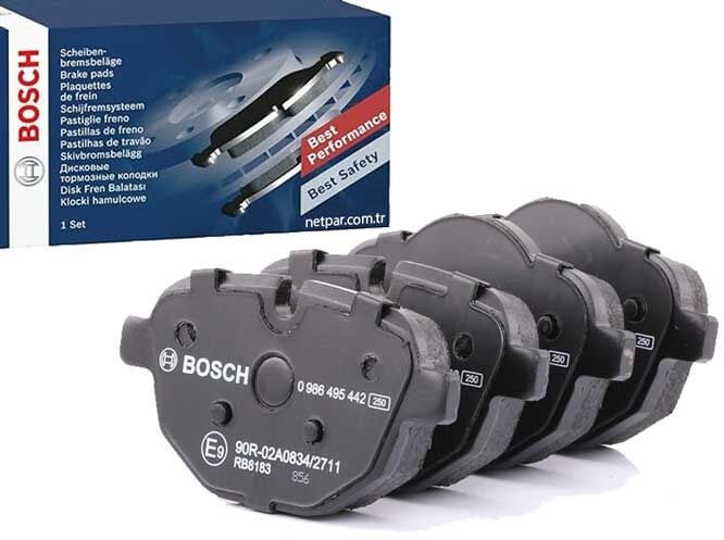 BMW 5 F10 520d 2.0 2010-2016 Bosch Arka Balata NETPAR24561