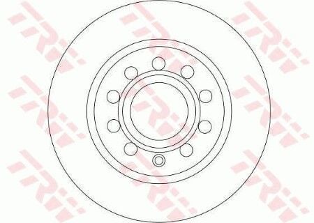 Audi A3 1.4TFSI 2007-2013 TRW Arka Disk 253mm NETPAR 2 Adet