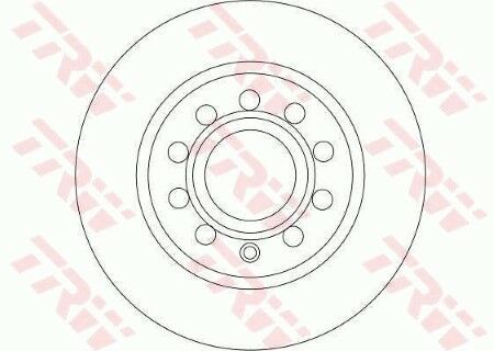 Audi A3 1.8TFSI 2007-2012 TRW Arka Disk 253mm NETPAR 2 Adet