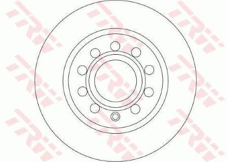 Audi A3 1.6FSI 2004-2007 TRW Arka Disk 253mm NETPAR 2 Adet