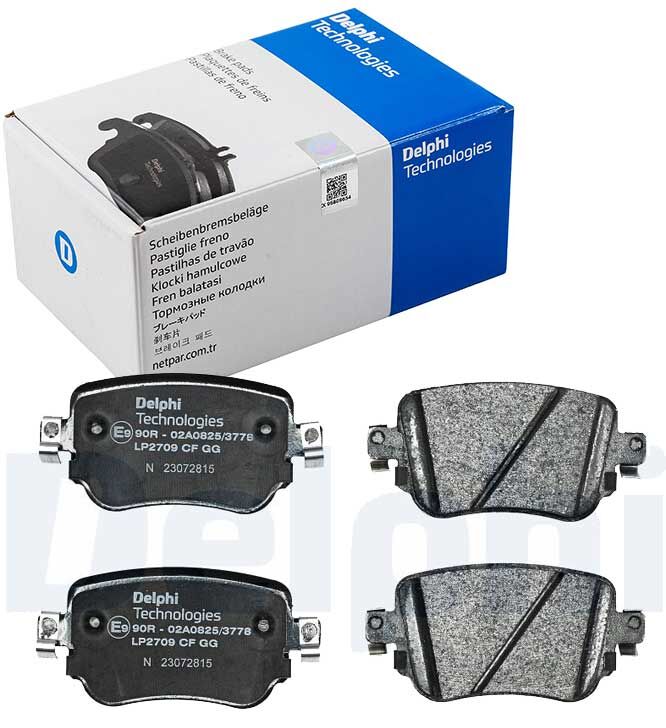 Audi Q3 2.0TDI 135-130 kw 2011-2018 Delphi Arka Balata NETPAR25110 (CFG-CUW-DFU)