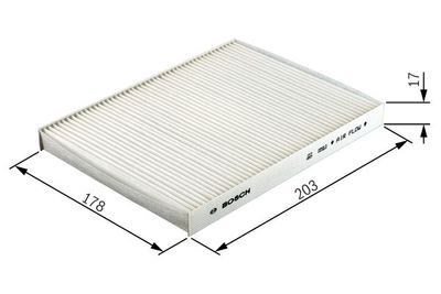 Fiat 500C 0.9 2010-2015 Bosch 3'lü Filtre Seti