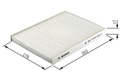 Fiat 500C 1.4 2009-2014 Bosch 3'lü Filtre Seti