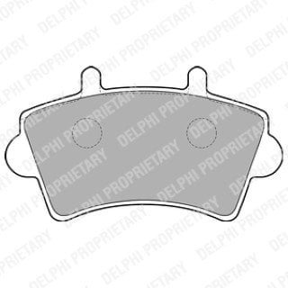 Renault Master 2 2.5dCi 2003-2010 Delphi Ön Balata
