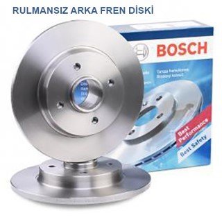 Citroen C4 Grand Picasso 1.6HDi 2006-2013 Bosch Arka Disk Rulmansız 2 Adet