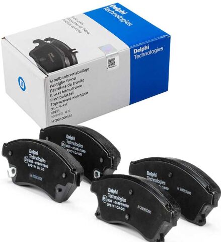 Chevrolet Aveo 1.2 63-62-55-53-51 kw 2006-2015 Delphi Ön Balata NETPAR25031 (A12XEL-A12XER-B12D1-B12