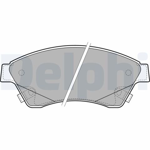 Opel Astra J 1.6CDTI 100-81 kw 2013-2016 Delphi Ön Balata NETPAR25031 (B16DTH-B16DTL)