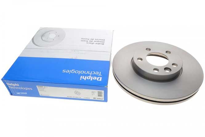 Volkswagen Touareg 2.5TDI 128-120 kw 2003-2010 Delphi Ön Disk NETPAR8191 2 Adet (BAC-BLK-BPD-BPE)