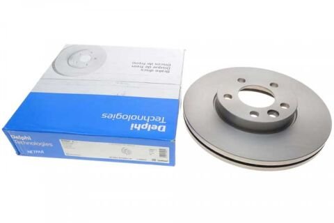 Volkswagen Touareg 2.5TDI 128-120 kw 2003-2010 Delphi Ön Disk NETPAR8191 2 Adet (BAC-BLK-BPD-BPE)