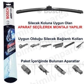 Bosch Aerotwin Plus 40 cm Tekli Muz Silecek