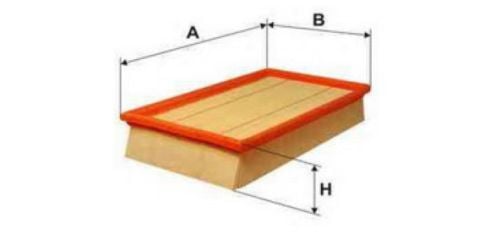 Mercedes Sprinter 415 CDI 2.1 2006-2011 Sardes Hava Filtresi