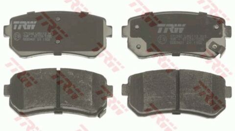 Hyundai i20 1.2 2009-2015 TRW Arka Balata NETPAR3474