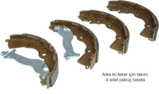 Hyundai Accent Era 1.4 2006-2012 Bosch Kampana Balata