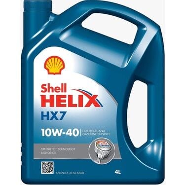 Shell Helix HX7 10W40 Motor Yağı 4 Litre