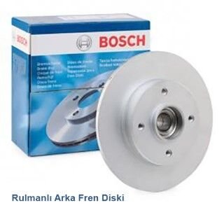 Citroen C4 1.2 PureTech 2014-2017 Bosch Arka Disk Rulmanlı 2 Adet (HNY)