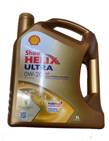 Shell Helix Ultra SP 0W20 Pure Plus 5 Litre C5  Ü.T: 24/04/2025