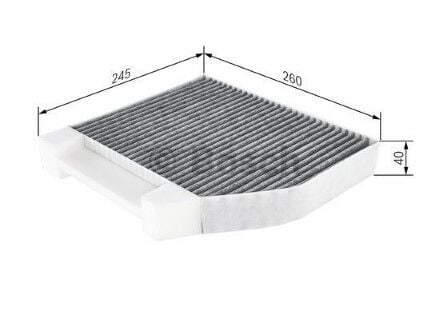 Mercedes E Serisi (238) E220d 2.0 2016-2025 Bosch Karbonlu Polen Filtresi