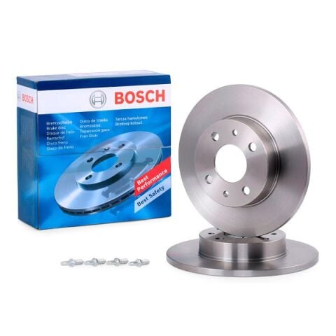Fiat 500C 1.4 2009-2014 Bosch Arka Disk 240mm 2 Adet