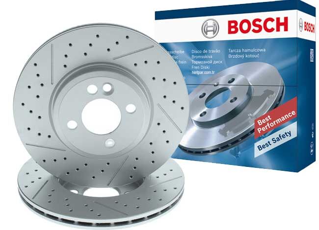 Mini Cooper S Clubman R55 1.6 2010-2014 Bosch Ön Disk Delikli 2 Adet