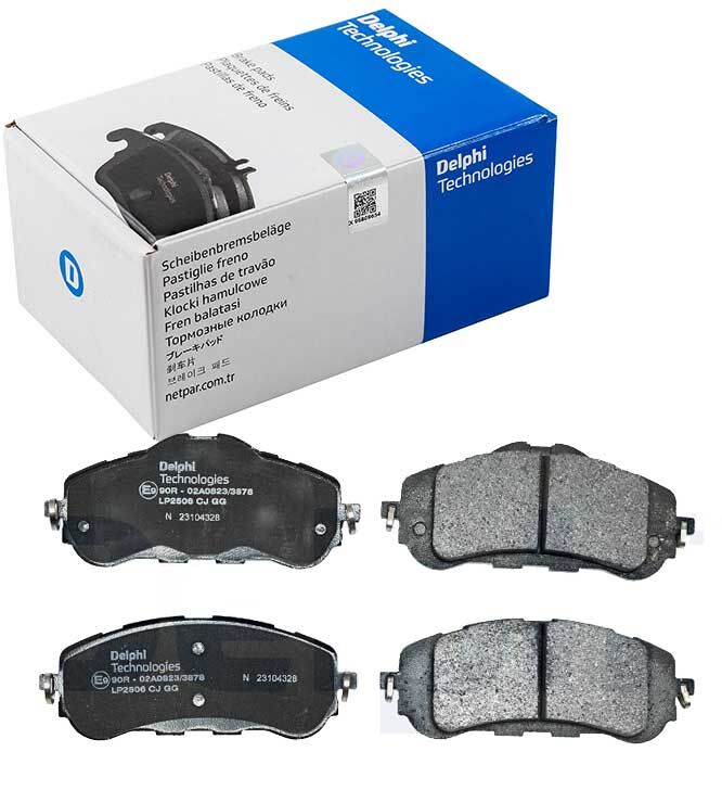 Peugeot 308 1.6HDi 88-85-84-82-80-73-68-66 kw 2007-2018 Delphi Ön Balata NETPAR25896 (9HC-9HD-9HG-9H