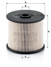 Peugeot 307 2.0HDi 2000-2005 MANN Yakıt Filtresi