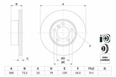 BMW 3 F30 316i 1.6 2012-2015 Bosch Ön Disk 2 Adet