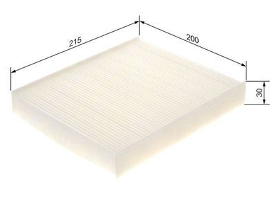 Mitsubishi Outlander 2.0DI-D 2007-2010 Bosch 3'lü Filtre Seti