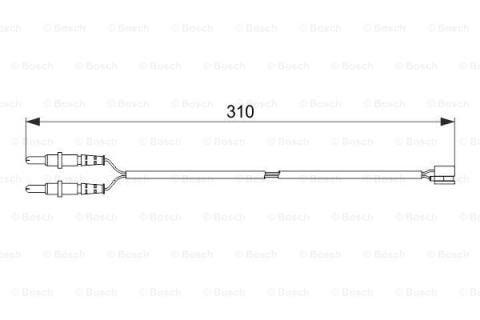 Citroen C5 1.6HDi 2012-2014 Bosch Ön Balata Fişi 310mm