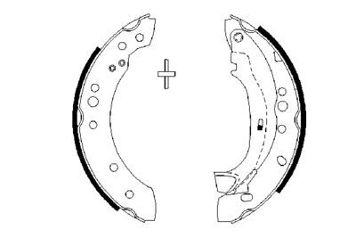 Citroen C3 1.4 2002-2005 Bosch Kampana Balata 38mm NETPAR7664 (KFV)