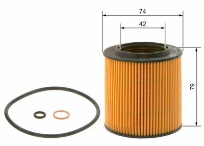BMW X1 E84 20i xD 2.0 2011-2015 Bosch Yağ Filtresi NETPARB7019