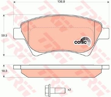 Renault Scenic 2 1.6 2003-2006 TRW Ön Balata