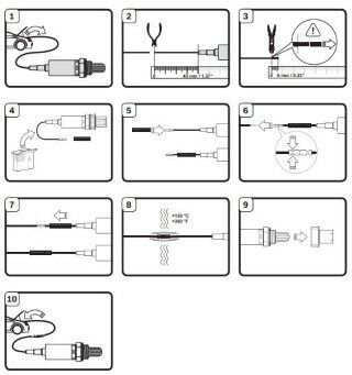 Suzuki Vitara 1.6 1991-1998 Bosch Oksijen Sensörü Universal Tip